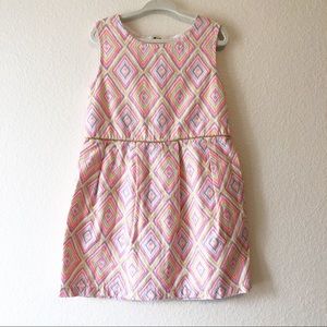 Oshkosh | Textured Diamond Print Dress